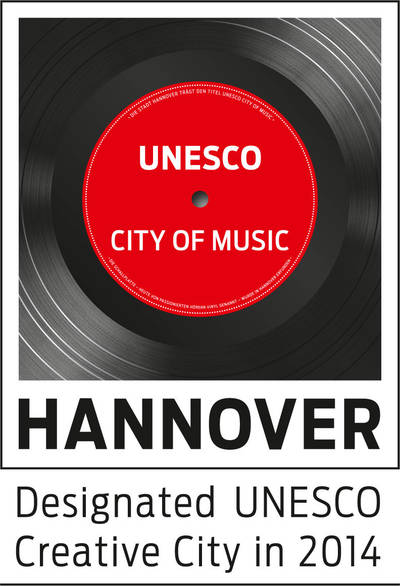 Logo - Stadt Hannover UNESCO City of Music