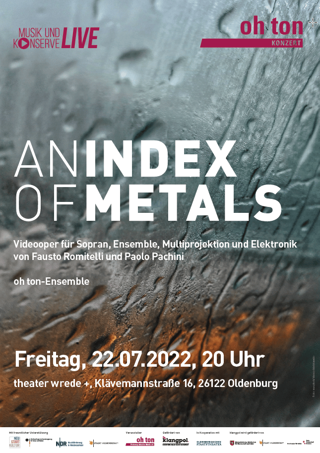 oh ton-Ensemble - An Index of Metals - Plakat 645x913
