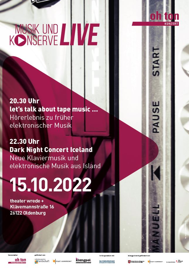 Musik und Konserve LIVE - Plakat 645 x 913